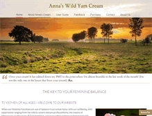 Tablet Screenshot of annasfarm.net.au